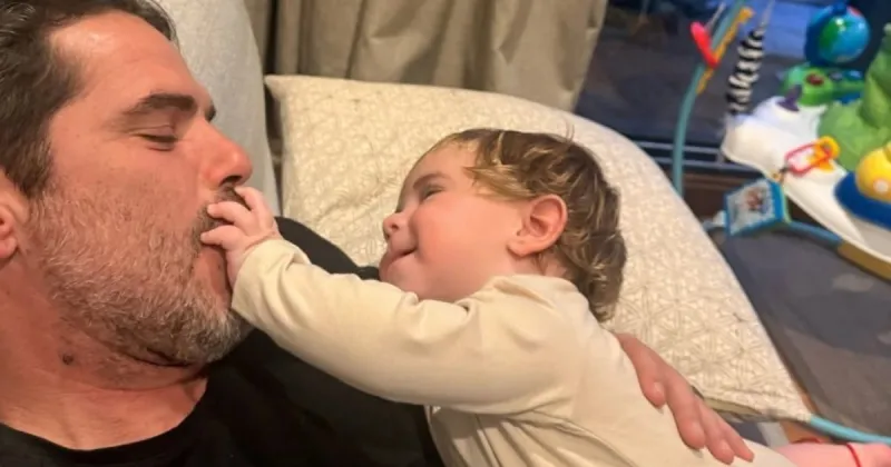 Fernando Gago celebró el Día del Padre tras sufrir un infarto: las fotos con su hijo Joaquín y el emotivo mensaje de Verónica Laffitte