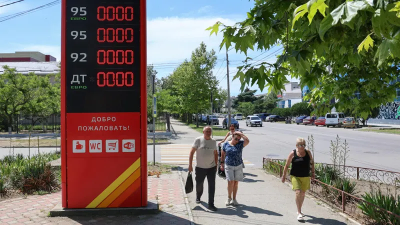 Rusia suspende la venta de combustible en Crimea tras ataque con drones de Ucrania