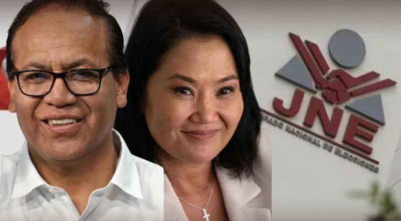 Keiko Fujimori se muestra triunfalista mientras Roberto Sánchez busca anular mesas de sufragio