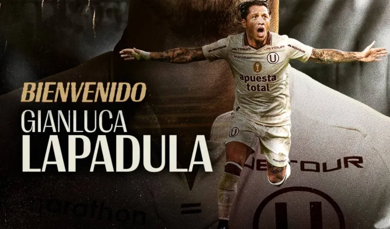 Universitario anunció el fichaje de Gianluca Lapadula: "Bienvenido"