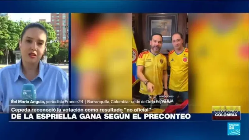 Informe desde Barranquilla: división entre votantes tras victoria de De la Espriella en preconteo
