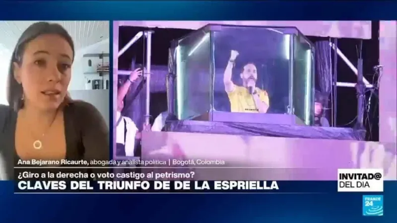 ¿Cuál fue la clave de la victoria de De la Espriella en preconteo de las presidenciales de Colombia?