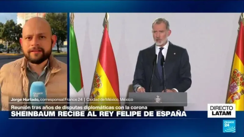 Directo Latam y la visita del rey Felipe VI de España en México