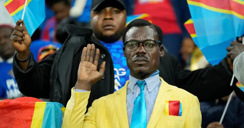 "Lumumba", el hincha viral de República de Congo, llegó a México: ¿por qué no estuvo en el Mundial hasta ahora?