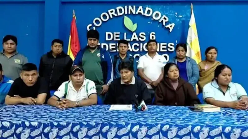 Sindicato anuncia pausa en las manifestaciones y bloqueos en Bolivia