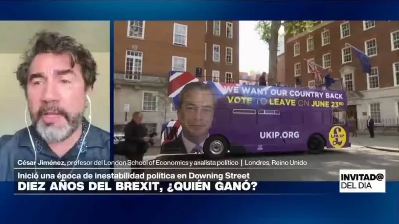 Diez años del referendo del Brexit: ¿qué ha pasado en Reino Unido desde entonces?