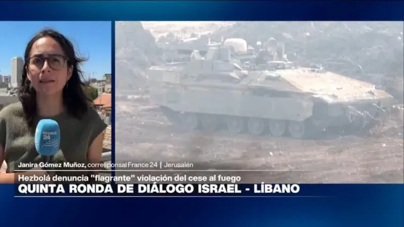 El posible retiro israelí, motivo de la quinta ronda de diálogo entre Israel y Líbano en Washington