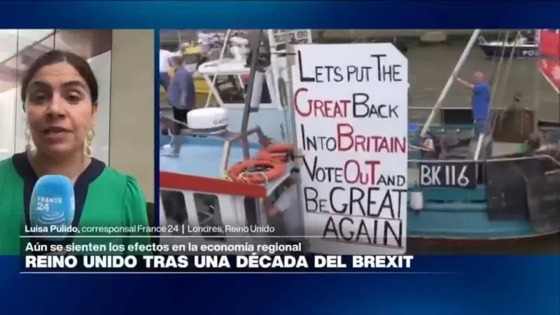 ¿Arrepentimiento por el Brexit? La separación de la Unión Europea aún afecta a Reino Unido