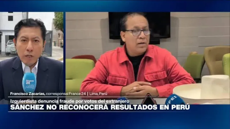 Informe desde Lima: Pedro Sánchez no reconocerá resultados de las elecciones en Perú