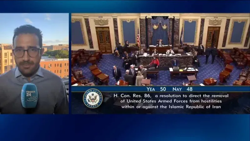 Informe desde Washington: senadores votan para frenar la guerra en Irán