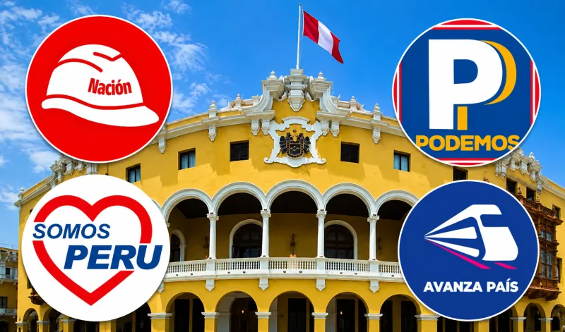Ahora Nación, Somos Perú, Podemos Perú y 5 partidos más subsanaron observaciones para disputar la alcaldía de Lima