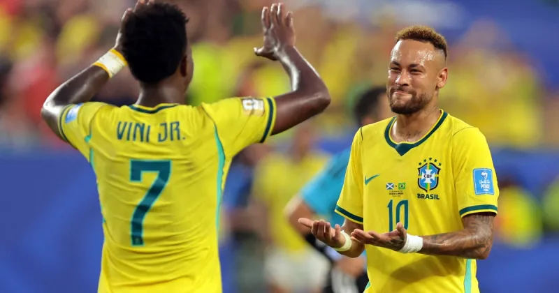 Con un ratito de Neymar y Vinicius encendido, Brasil goleó a Escocia, ganó su grupo y solo se cruzaría con Argentina en semis