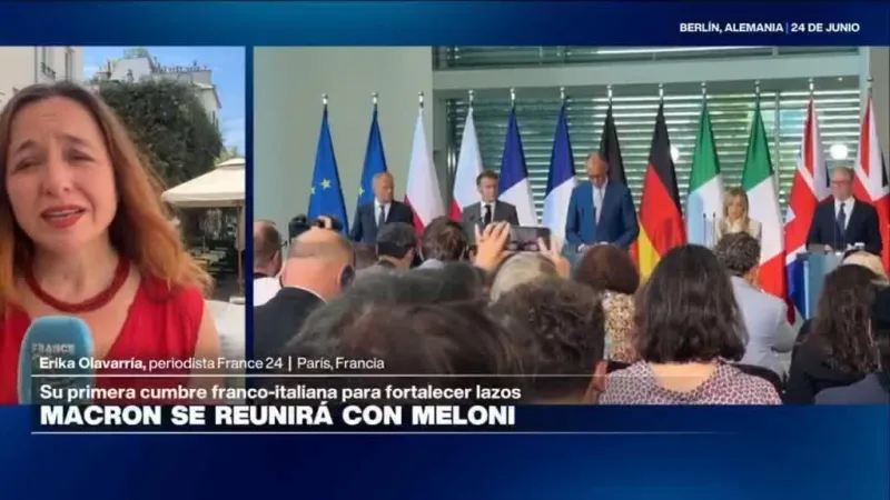Francia e Italia buscan relanzar su relación tras años de tensiones