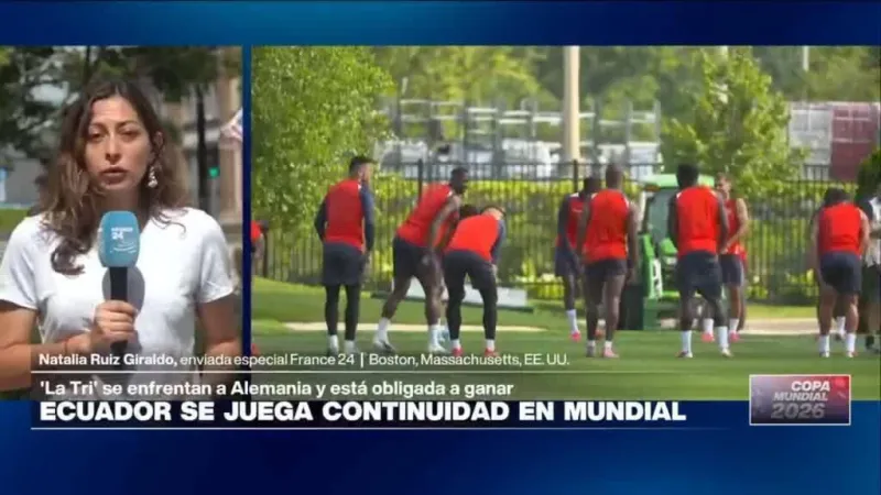 Informe desde Boston: Ecuador busca la clasificación ante Alemania en el Mundial 2026