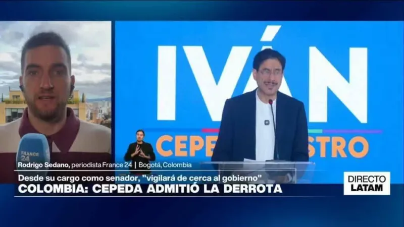 Directo Latam y el reconocimiento de la victoria de De la Espriella por parte de Cepeda en Colombia