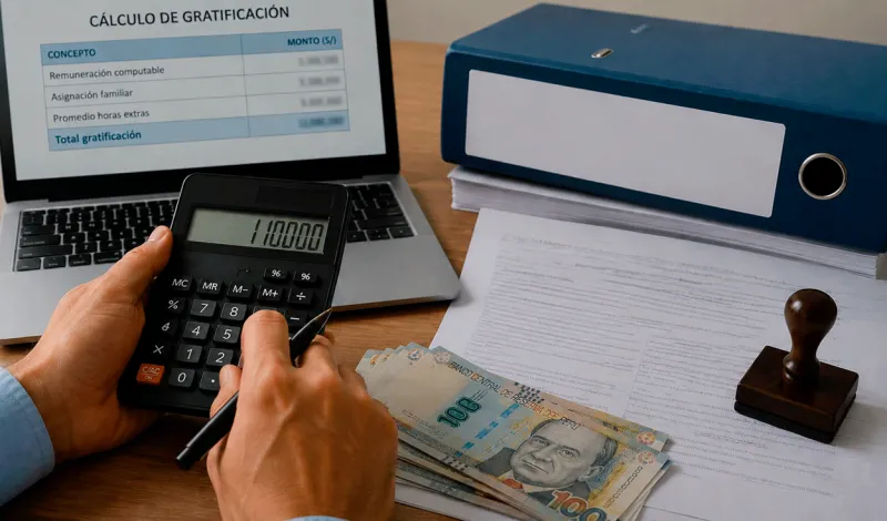 Pago de gratificaciones 2026: alertan multas de hasta S/110 mil a empresas por errores en el cálculo, ¿qué debes revisar antes de cobrarlo?