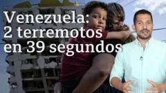EN VIDEO | Cómo fue el "doblete sísmico" que dejó cientos de muertos y heridos en Venezuela