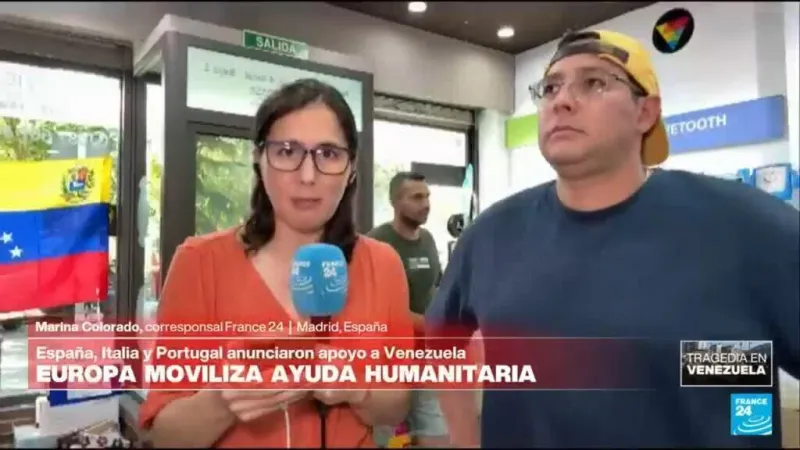 Informe desde Madrid: venezolanos lideran iniciativa para enviar ayuda tras el doble terremoto