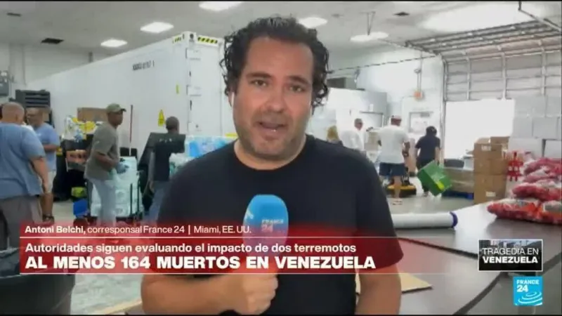 Voluntarios en Miami reúnen ayuda para enviar a Venezuela tras el doble terremoto