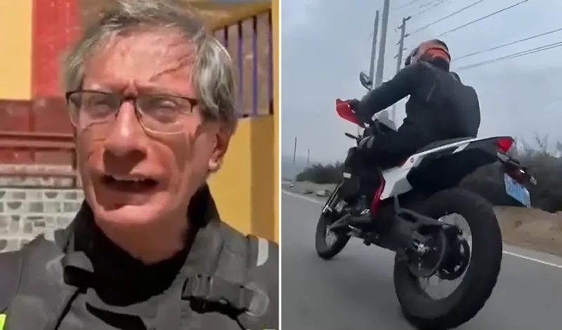 Federico Salazar sorprende al participar en evento de motociclismo tras su nueva etapa de soltero: “Es un placer, pura adrenalina”