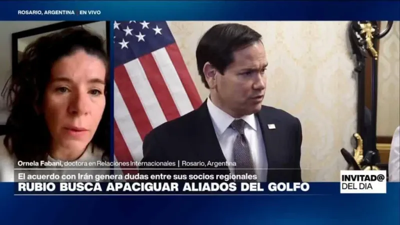 ¿Qué busca EE. UU. con el viaje de Marco Rubio a los países del Golfo?