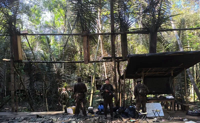 Loreto: Hallan megalaboratorio narco del grupo armado ‘Comandos de Frontera’