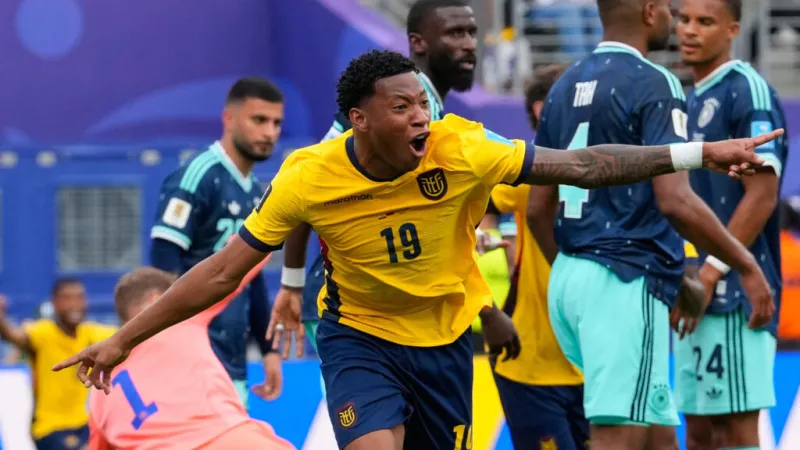 Ecuador da la sorpresa del Mundial 2026 al derrotar a Alemania y clasificar a segunda ronda