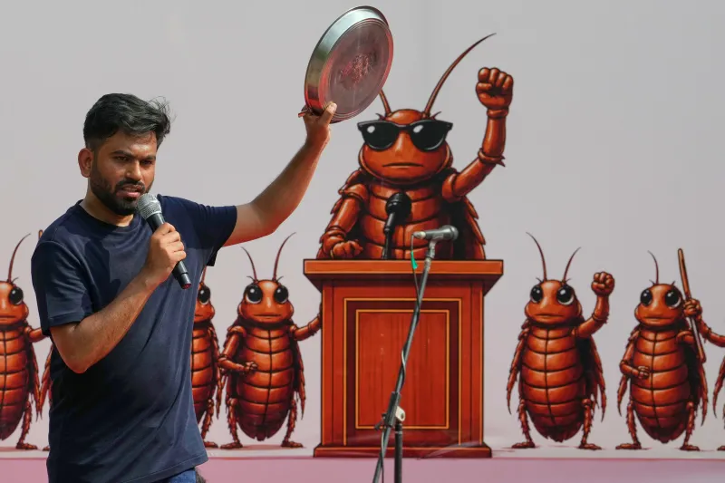 Las "cucarachas" toman Delhi: cómo el partido nacido de un meme se convirtió en la nueva protesta juvenil de India