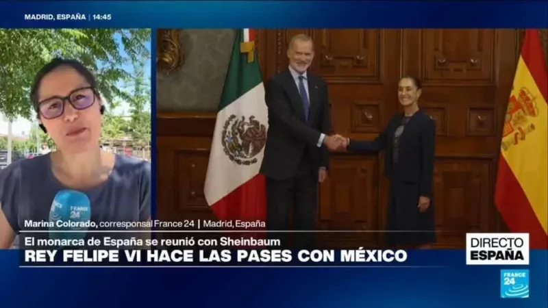 Directo España y el encuentro entre Sheinbaum y el rey Felipe VI tras años de disputas diplomáticas