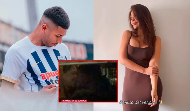 Querida exMiss Perú es ampayada besándose con polémico futbolista denunciado por agresión: habrían pasado la noche juntos