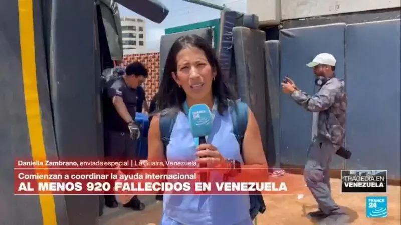 Informe desde La Guaira: rescatistas colombianos y chilenos llegan con suministros