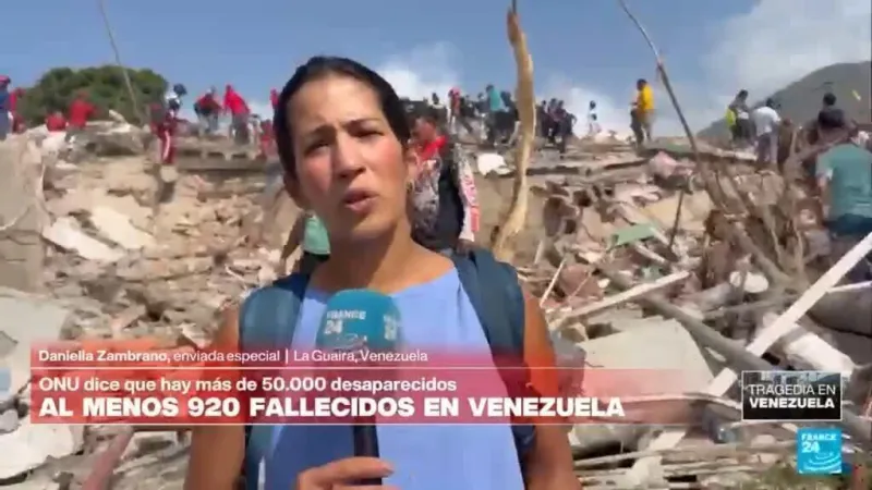 Informe desde La Guaira: continúan las labores de rescate, avanzan lento por falta de maquinaria