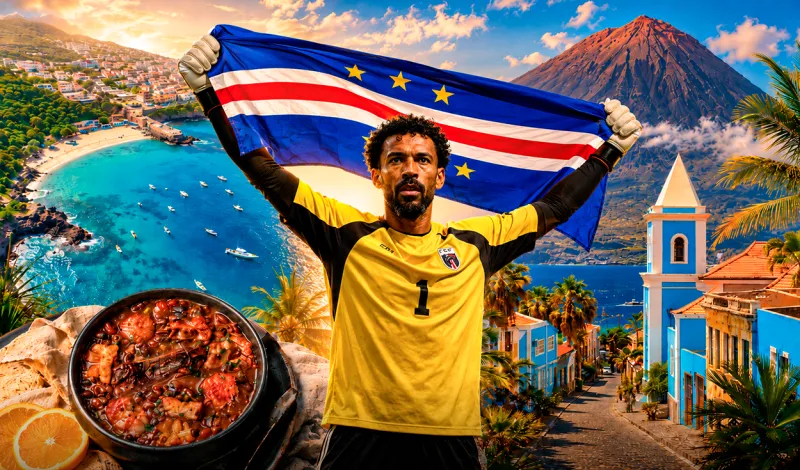 Las 6 curiosidades de Cabo Verde, el país africano que busca pasar a 16avos en el Mundial 2026 y vive el espíritu del “No stress”