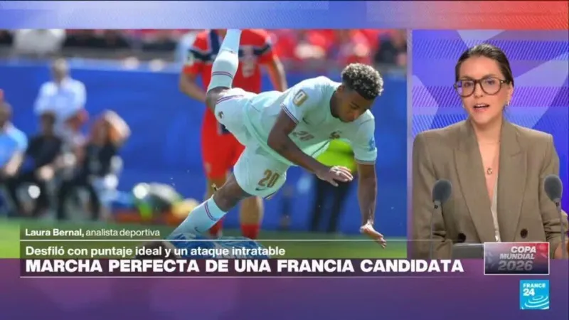 Francia venció 4-1 a Noruega y se quedó con su grupo en el Mundial 2026