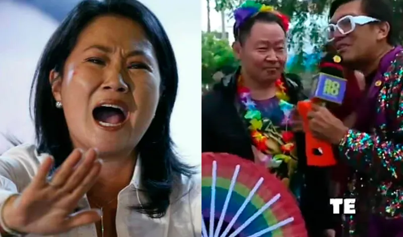 Kenji Fujimori sorprende al asistir a Marcha del Orgullo 2026 y rechaza saludar a su hermana Keiko: "Nosotros no ..."