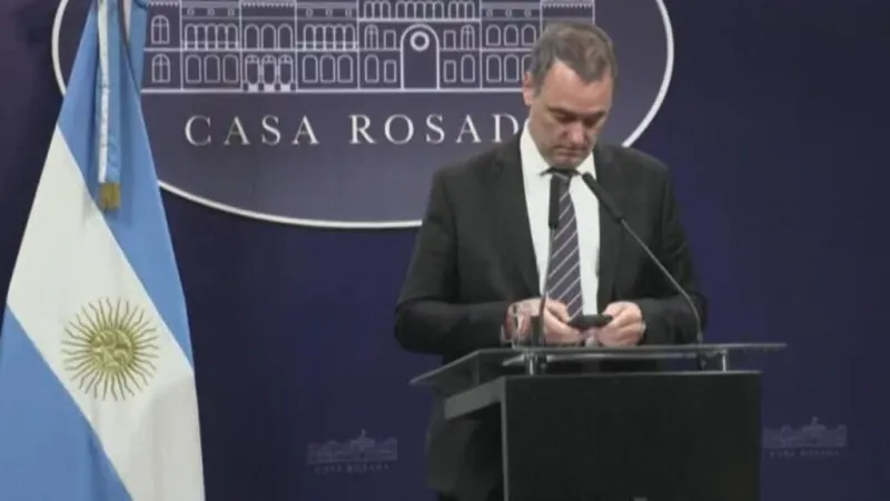 Argentina: Manuel Adorni renuncia como jefe de gabinete de Javier Milei