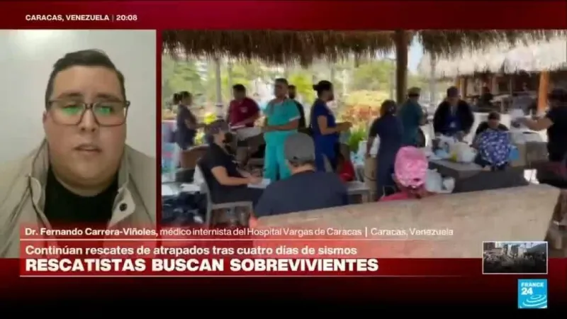 Fernando Carrera-Viñoles: "La posibilidad de encontrar sobrevivientes es menor, pero nunca es cero"