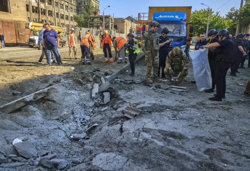 Al menos nueve muertos por bombardeos rusos en Ucrania