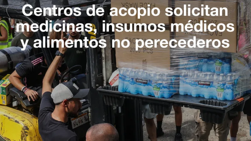Venezuela: centros de acopio piden medicinas e insumos médicos
