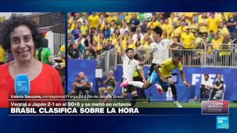 Informe desde Brasilia: Brasil remonta y elimina a Japón en el Mundial 2026