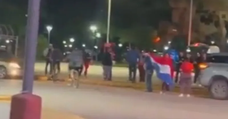 Así se celebró en distintos puntos de Argentina la victoria por penales de Paraguay ante Alemania en el Mundial