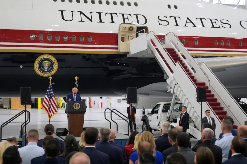 Trump estrena esta semana el nuevo Air Force One donado por Qatar