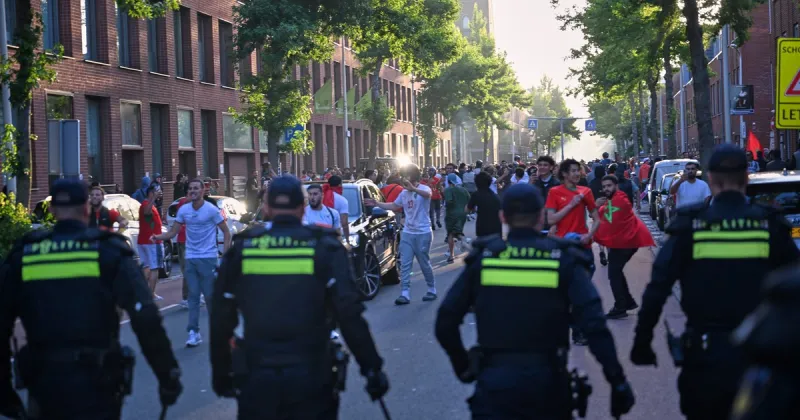 Graves incidentes en Países Bajos tras la eliminación del Mundial a manos de Marruecos