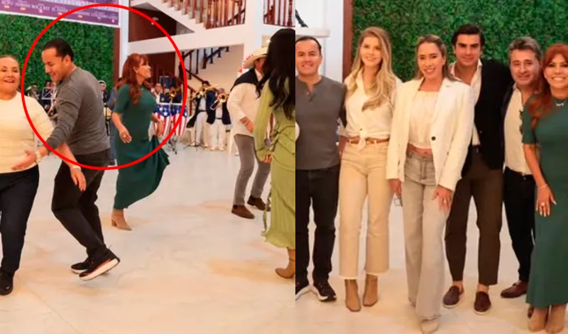'Ampayan' a Magaly Medina festejando con Brunella Horna y Richard Acuña pese a polémicas y ella responde a sus críticos: "Volvemos a ser 'pinkys'"