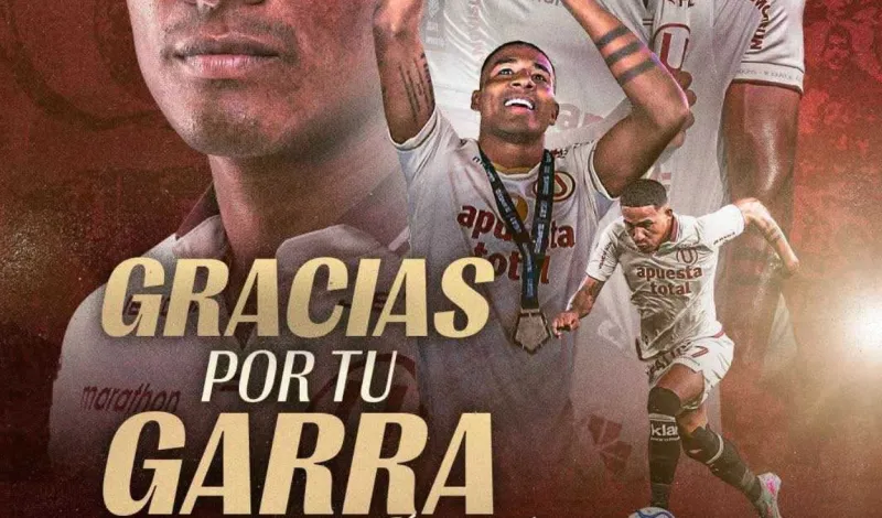 Universitario confirmó la salida de José Carabalí a poco del inicio del Torneo Clausura 2026: "Gracias por tu garra"