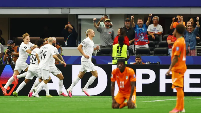 Noruega, con un gol de Haaland en el final, elimina a Costa de Marfil y avanza a octavos del Mundial