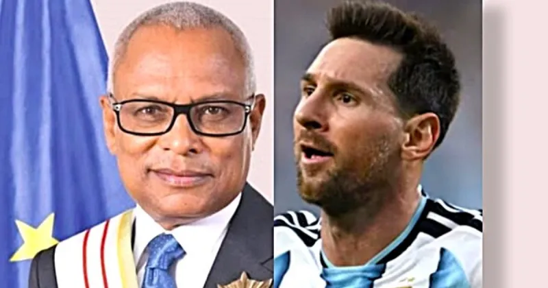 El pronóstico del presidente de Cabo Verde para el partido contra la Selección Argentina y el regalo especial que le llevará a Lionel Messi