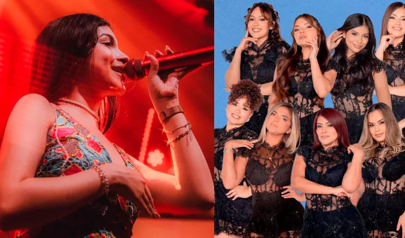 Cielo Fernández genera polémica en redes por su reacción al desafinar en show de Corazón Serrano: “Falta de profesionalismo”