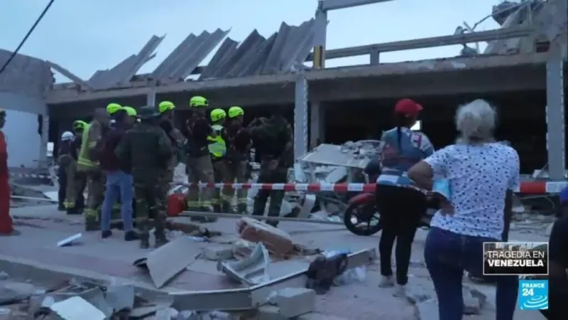 Venezuela: rescatistas y civiles trabajan contrarreloj para encontrar víctimas del doble terremoto