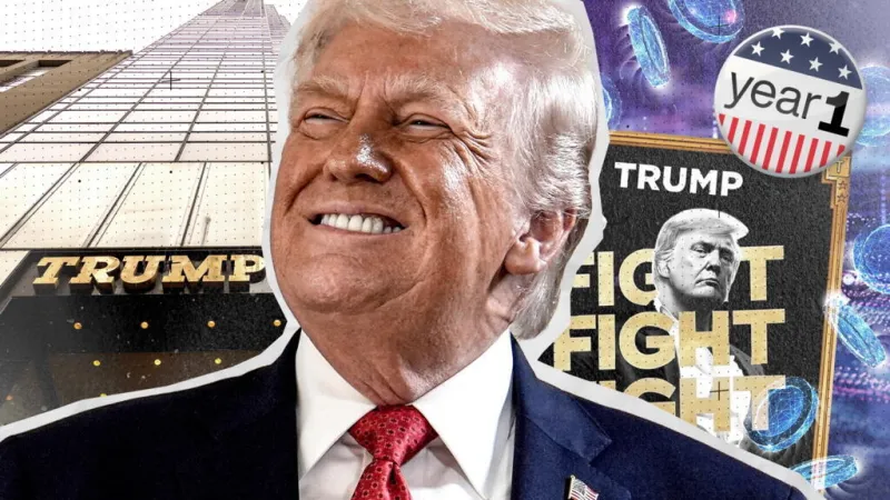 La fortuna de Trump bajo la lupa: alarmas por el crecimiento de su patrimonio desde que regresó a la Casa Blanca